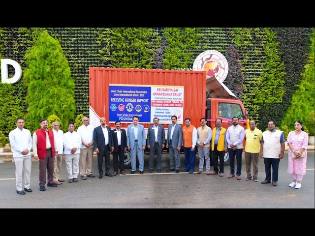 Inauguration of Relieving Hunger Vehicle and Kitchen Equipment’s-Lions District 317F - 19th Apr 2025