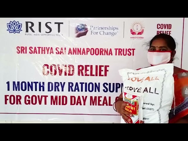 COVID Relief:Phase 2-Dry Ration Supply for MDM Cooks of Thotapalli Gudur,Nellore District(A.P State)