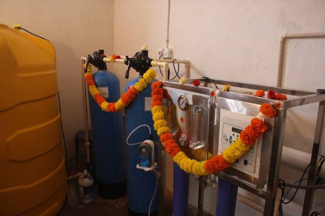 RO Drinking water plant at Sathya Sai Nagara, near Bagepalli, Chikkaballapur – Jan 14th, 2017