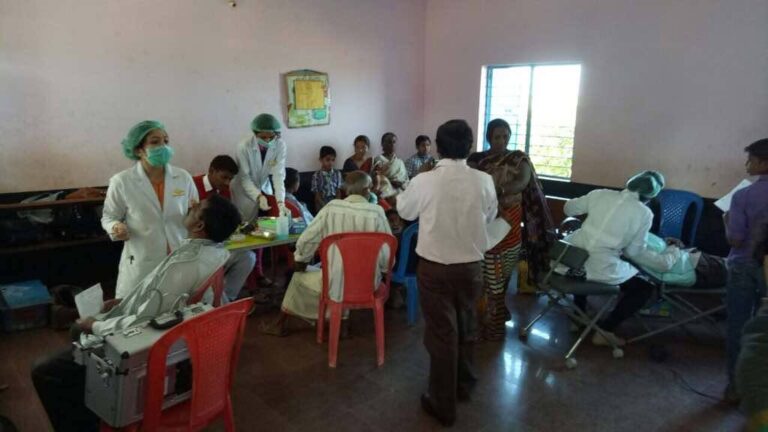 Large scale medical camp organized in Dibbur village, Chikkaballapur – 12th Feb 2017