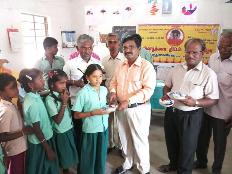 Annapoorna Morning nutrition in Tirunelveli District, Tamil Nadu – Jul 2018