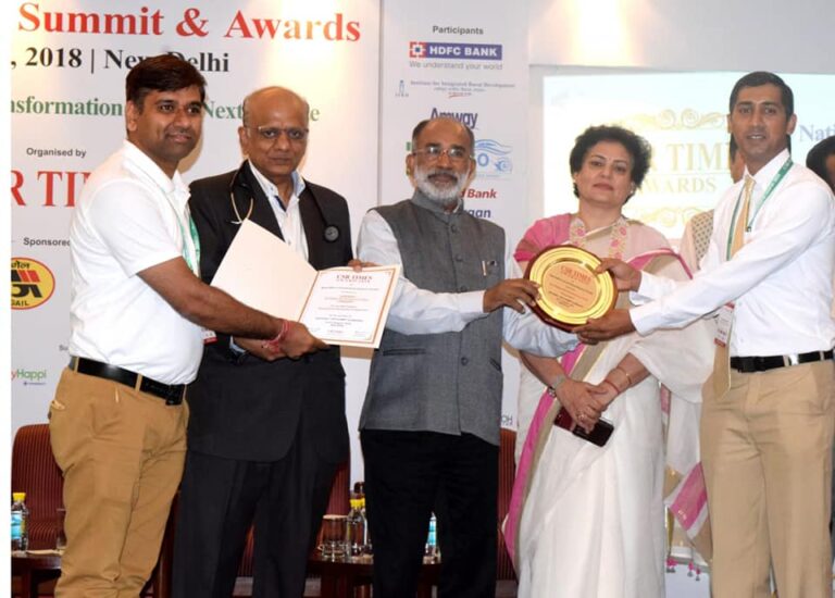 Annapoorna Trust awarded as ‘Best NGO in Eradicating Extreme Hunger’ by CSR Times – 02 August 2018