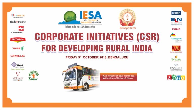 CSR Rural Development Bengaluru Event Oct 2018