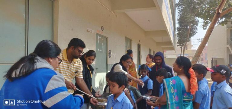 Service Activities of Annapoorna Trust in collaboration with KPMG, 2019