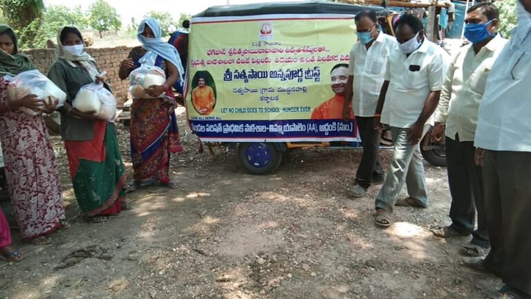 Addanki mandal in Andhra Pradesh gets its relief from Annapoorna & PBMT Trust’s – April 2020