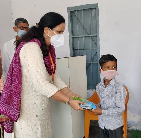 Launch of Immunity kits in Government Schools Palwal, Haryana