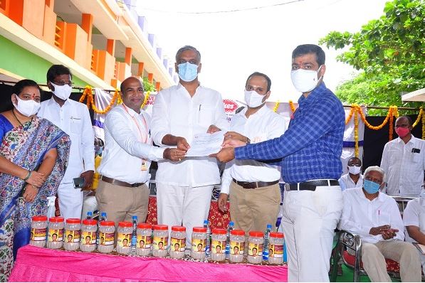 Launch of SaiSure Multinutrient Health Mix for 4800 Children in Siddipet district, Telangana State