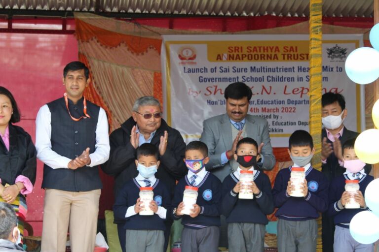 Annapoorna Morning Nutrition in Sikkim – March 4th 2022