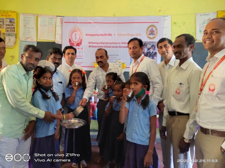 SaiSure – Multi nutrient health mix launch in Sira, Tumkur district on 25-Feb-2022