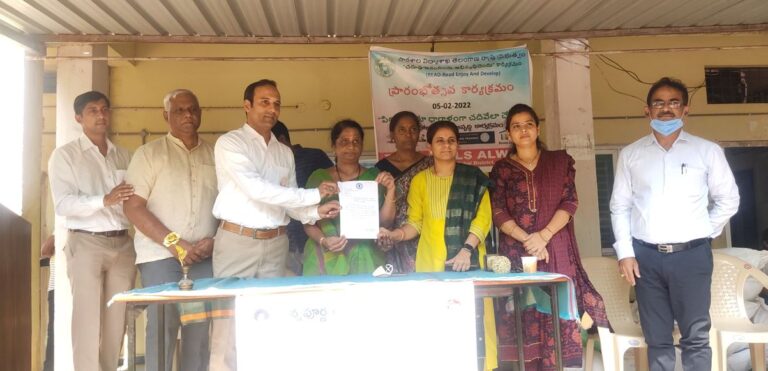 Morning nutrition launch at Alwal – Telangana on 06-Apr-2022