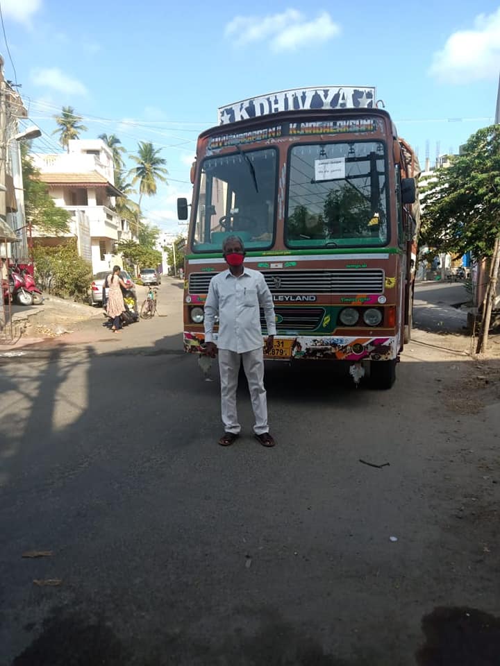 Covid Relief Work for Puducherry, April 2020