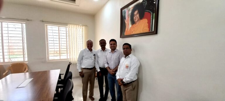 Meeting with CSR Wing of Narayana Healthcare in Sathya Sai Grama, 5th June 2022