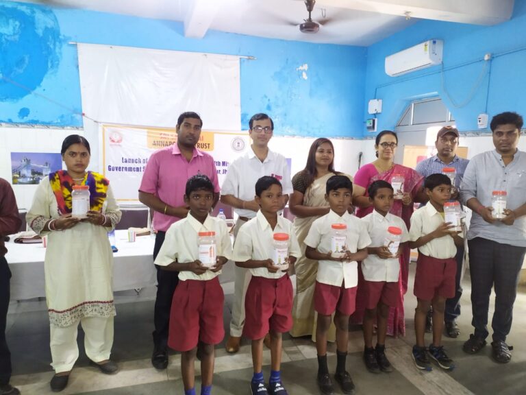 Launch of SaiSure Multi Nutrient Health Mix to Government School Children in Jamshedpur, Jharkhand, 15th July 2022