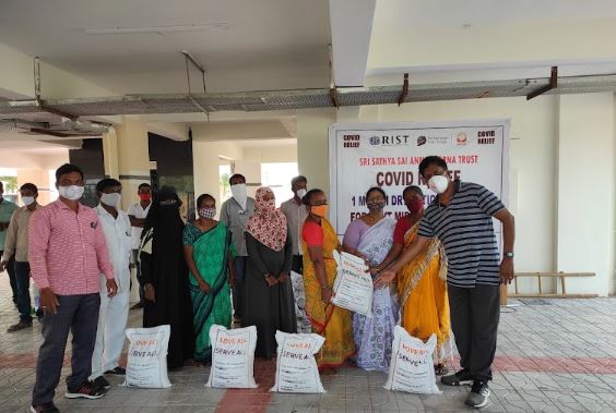 Grocery Kits distribution to needy families in collaboration with RIST-PFC – Khammam, Nalgonda &  Medchal – Malkajgiri Districts – Phase III – Telangana