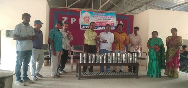 Launch of Morning Nutrition for 3635 children in 22 schools in Nizamabad, Telangana – 1st August  2022