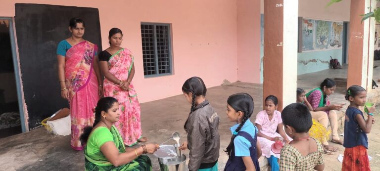 Relaunch of SaiSure multi nutrient health mix distribution to Govt. schools in Chikkaballapur district – 1st Aug 2022
