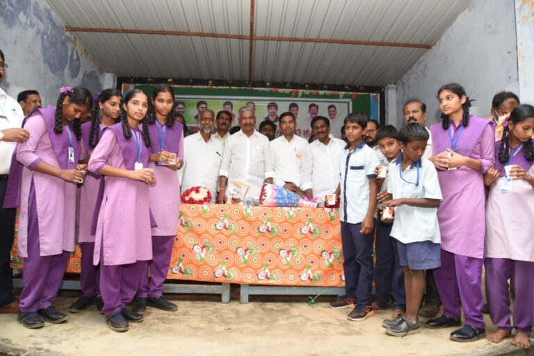 Morning Nutrition launch in Punganur constituency, Andhra Pradesh – 21st Oct 2022