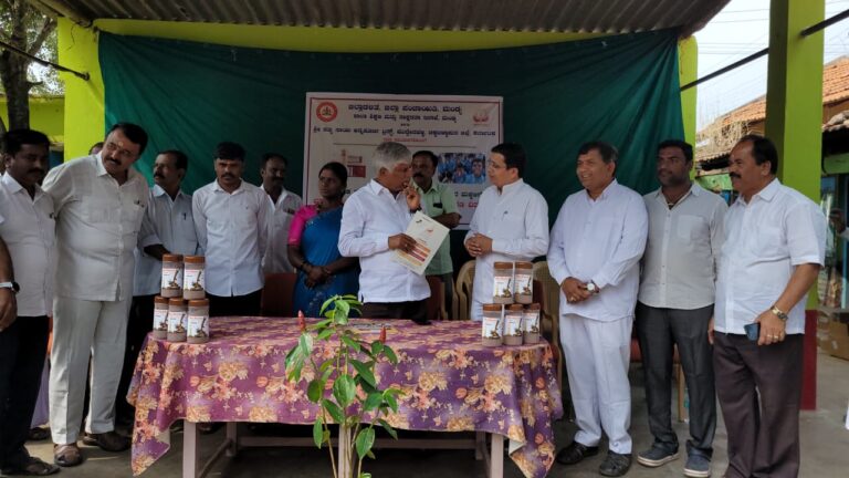 Relaunch of SaiSure Multi Nutrient health mix in Mandya district, 19th December