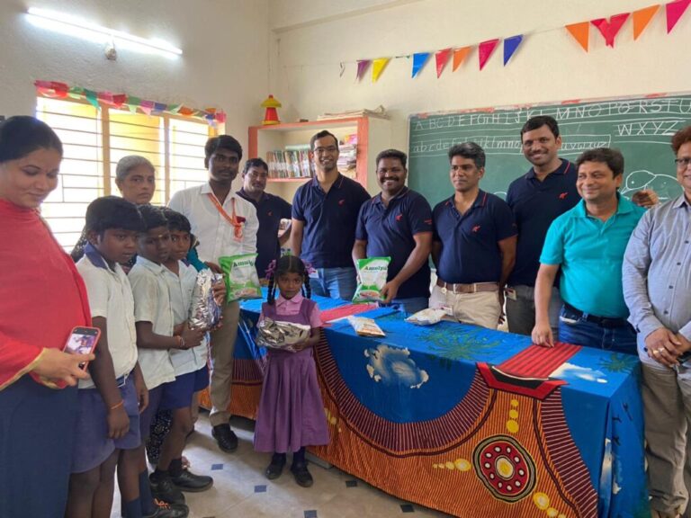 Kellogg’s employees’ and Sri City Foundation members’ visit to a school in Satyavedu mandal  – 24th Mar 2023