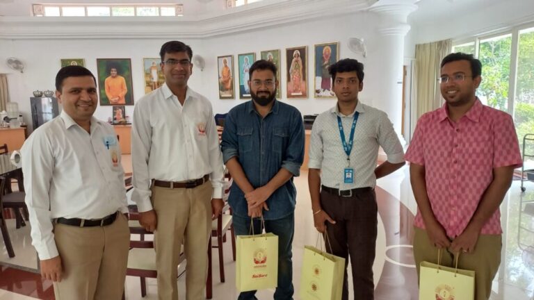 FAI CSR team’s visit to Sathya Sai Grama, Muddenahalli – 11th May