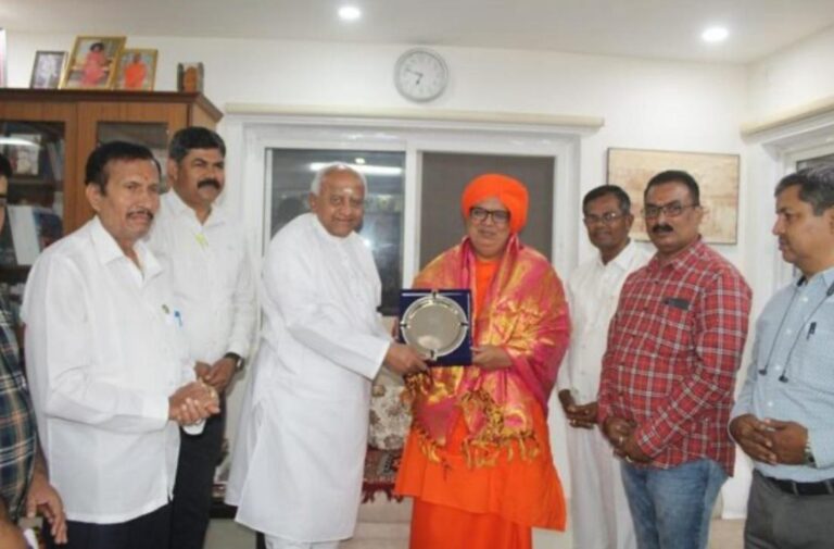 Karnataka Mid-day Meal Federation visit Sathya Sai Grama, 29th Feb 2024