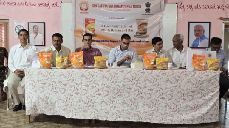 Launch of Morning Nutrition Program in Diu – 16th July 2025