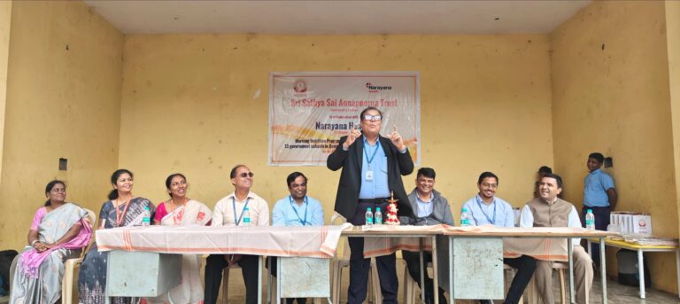Morning Nutrition Launched at Kithiganahalli Govt. School, Bengaluru in Collaboration with Narayana Health