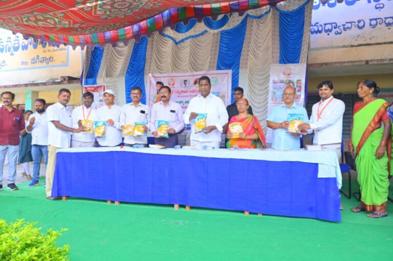 Formal Launch of SaiSure Ragi Multi-Nutrient Health Mix in Dharmapuri Mandal, Jagtial District