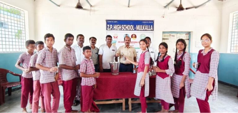 Formal Launch of SaiSure Ragi Fortified Health Mix in Government Schools – Manchiryal District