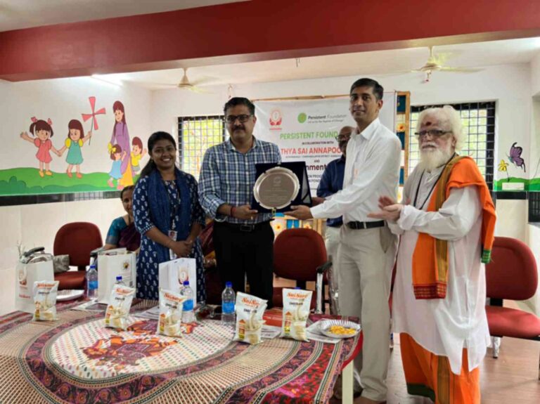 SaiSure Nutrition Program launched in Goa in collaboration with Persistent Foundation