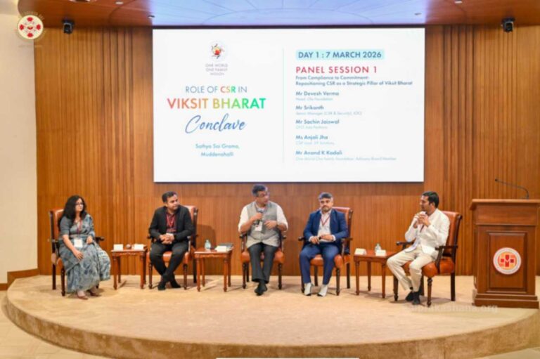 Role of CSR in Viksit Bharat Conclave – From Compliance to Commitment: Repositioning CSR as a Strategic Pillar of Viksit Bharat
