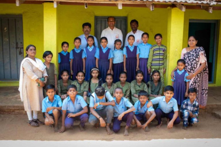 Karnataka Bank Management Visit to Annapoorna Trust Beneficiary Schools