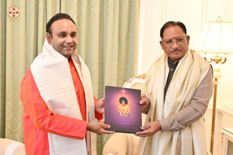 Chhattisgarh Chief Minister Shri Vishnu Deo Sai Visits Sathya Sai Grama, Appreciates Holistic Education and Envisions SaiSure Nutrition Programme for the State Muddenahalli | 24 July 2026