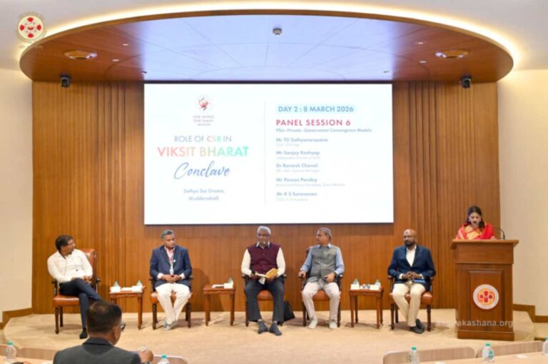Role of CSR in Viksit Bharat – Panel discussion on PSU, Private and Government Convergence Models