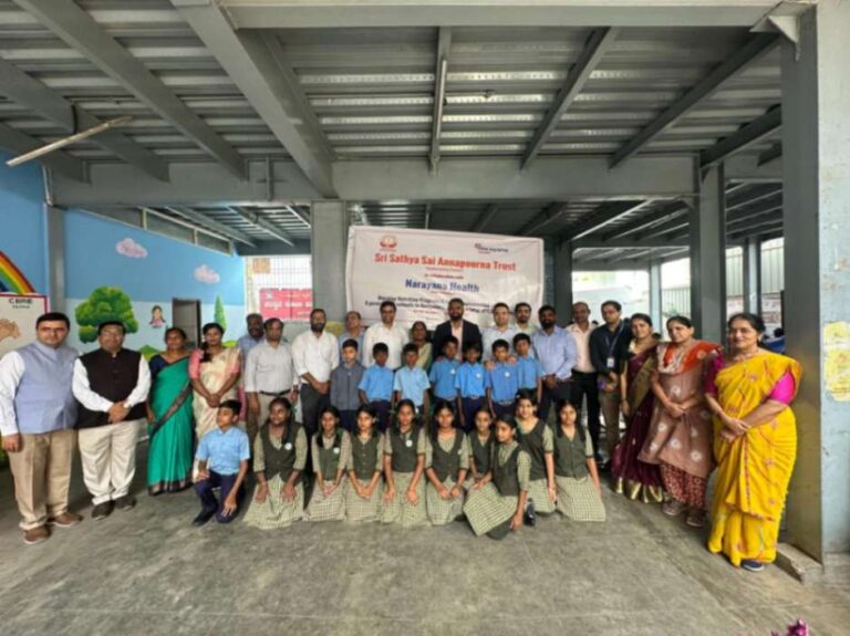 Narayana Health & Annapoorna Trust Begin Fifth Year of Partnership to Provide Morning Nutrition to 1,185 Government School Children in Bengaluru