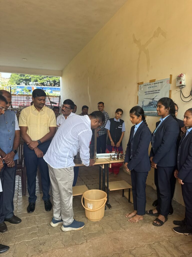 Kittur Rani Channamma University. Students will receive SaiSure Ragi Multi Nutrient Health Mix every morning.
