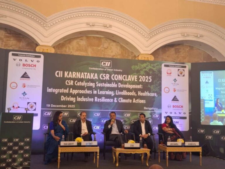 CII Karnataka CSR Conclave 2025: Catalysing Integrated Approaches for Sustainable Development